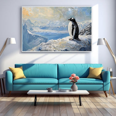 Penguin Acrylic Painting